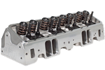 SBC 245cc Race Cylinder Head, Stock, Competition, 70cc